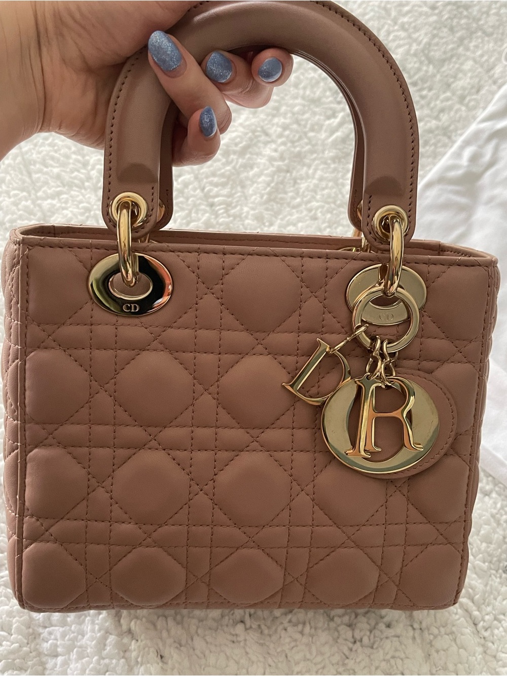 ABC Lady Dior Small Fard Gold Hardware - Picture 11 of 14